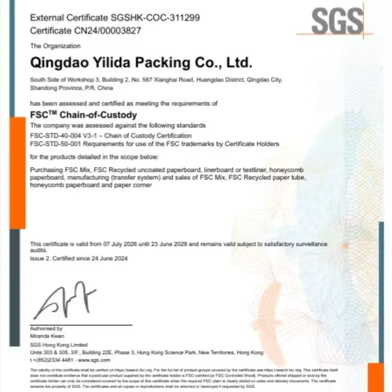 Qingdao Yilida Packaging