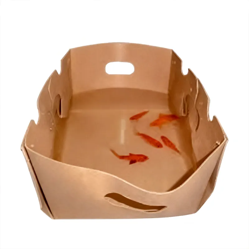 समुद्री भोजन मोम लेपित डिब्बों